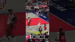 De'Bonner from the corner—no hesitation, all net  Pure confidence from deep!