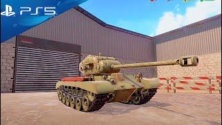 M26 Pershing Renovation and Test Drive - Tank Mechanic Simulator (PS5) Gameplay