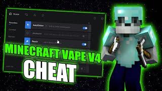 Minecraft V4 CHEAT | Scaffold / Killaura / Reach | Hypixel Undetected Vape Hack