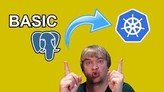 How to run a basic PostGreSQL in Kubernetes!