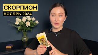 СКОРПИОН • НОЯБРЬ 2024 • Таро Прогноз от Diva V.S / Виктория Штелльхорн