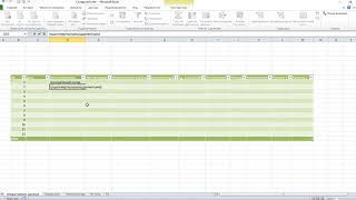 Таблица для ведения склада в Microsoft Excel 2010 своими руками