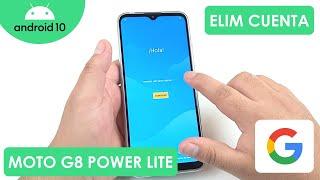 Eliminar Cuenta de Google Motorola Moto G8 Power Lite | Android 10