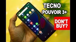 TECNO Pouvoir 3 Plus Review - 6000mAH Battery Beast!