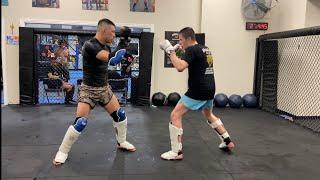 Entertaining MMA Sparring