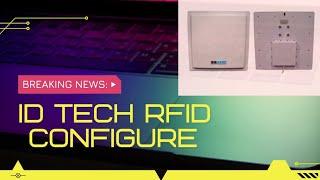 ID TECH RFID configuration ID TECH ka IP set Kaise Kare @AllinOne-z7t