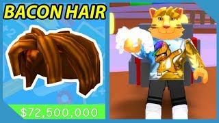 Buying The Bacon Hair Ball In Roblox Paper Ball Simulator