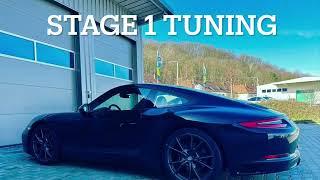 Porsche 911 991.2 Carrera T 370PS  Stage 1 490PS Tuning K-Fahrzeugtechnik Leistungssteigerung