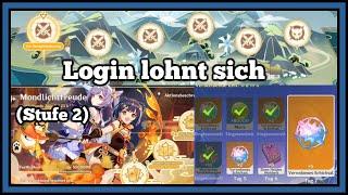 Pfad der sanften Brise 100 %, Login lohnt sich - Genshin Impact (Lets Play Gameplay deutsch)