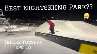 Skiing the best night park in the U.S.! Tblake Tuesday ep# 16