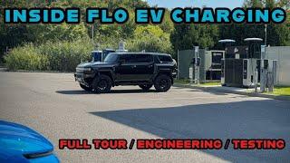 Inside FLO EV Charging! New DC Fast Charger, Engineering Tour, Network Ops, Business Models & More