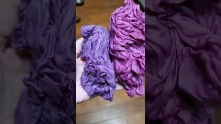 Natural Dye From Mulberries on Silk and Cotton #dye #naturalbeauty #mulberry #craft #crafts