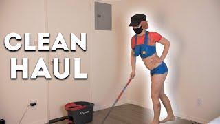 [4K Housewife] ️ Body art suit | How to clean floor | Body art Haul | Try Haul