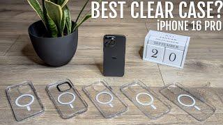 Best Clear Case for iPhone 16 Pro? | Apple, Spigen, ESR & ROXX