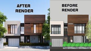 Sketchup Vray Exterior | Vray Next Tutorial