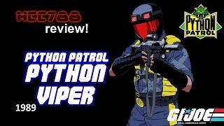 HCC788 - 1989 PYTHON VIPER - Python Patrol - Vintage G.I. Joe toy!