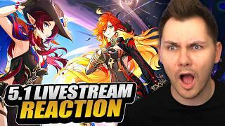 THE NEW GENSHIN IMPACT UPDATE LOOKS INCREDIBLE | 5.1 LIVESTREAM REACTION