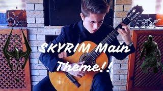 Skyrim Main Theme (Sons of Skyrim) Fingerstyle Guitar Cover