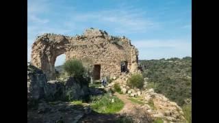 Верхняя Галилея, крепость Монфор, путешествие в Израиле. Montfort Castle, Upper Galilee, Israel