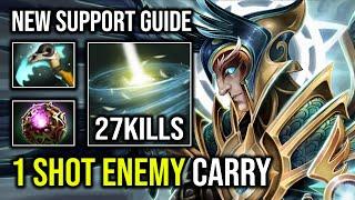 How to Play Support Skywrath Mage 1 Shot Enemy Carry LEVEL 30 Grand Tier Spammer Dota 2