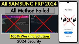 Samsung FRP Bypass 2024  Android 13/14 New Security 2024  100% Working Solution | Frp Bypass