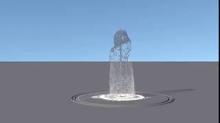 fountain phoenix 3dsmax, Vray 4