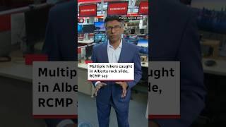 Multiple hikers caught in Alberta rock slide, RCMP say