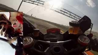 1199R - Valencia trackday Proshift view