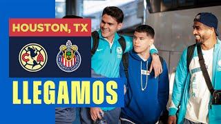 Ya estamos en Houston, TX.  | #ElClásicoDeMéxico