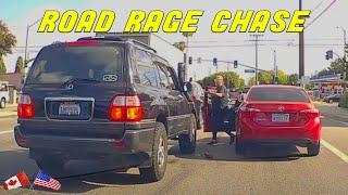 PASSENGER GETS THE WORST OUT OF THIS ROAD RAGE