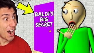 I Found Baldi's Basics BIGGEST SECRET!