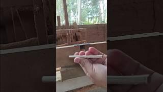 my simple way when making bamboo nails #shortsvirals #tricks #diyprojects #bamboo