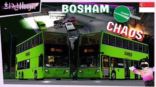 TOWER TRANSIT SINGAPORE in ROBLOX! Everything is CHAOS in BOSHAM! | 희진Heejin