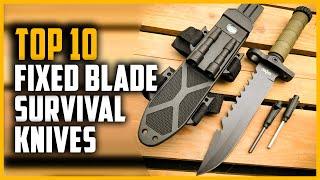 Best Fixed Blade Survival Knives 2024 | Top 10 Fixed Blade Survival Knives On Amazon