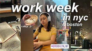 week in my life as a software engineer | nyc & boston