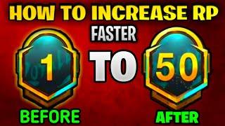 How to increase pubg | pubg me rp kaise badhaye | rp fast trick 1 to 50 | rp jalday kaise kare