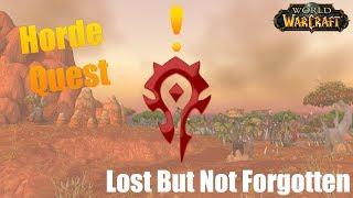 Lost But Not Forgotten (Quest) - World of Warcraft