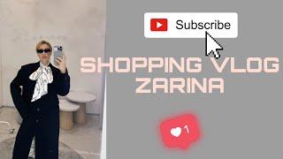 SHOPPING VLOG ZARINA / Обзор с примеркой