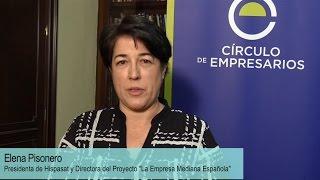 Elena Pisonero, presidenta de Hispasat y directora del Proyecto de la Empresa Mediana Española