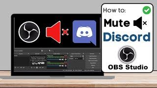 How To Mute Discord On OBS Studio While Recording