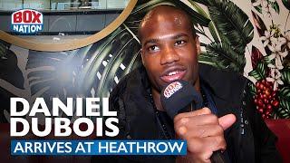 Daniel Dubois Airport Exclusive, Fires Shots At Anthony Joshua About Rematch