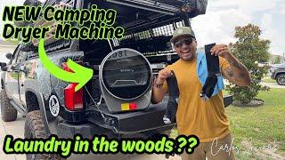 Camping Dryer Machine | SMART, Lightweight, portable, and sleek!