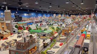 Largest Private O scale Model Railroad layout in the USA - Cornerfield Model Railroad Museum