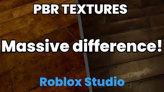 How to Use PBR Textures in Roblox Studio!