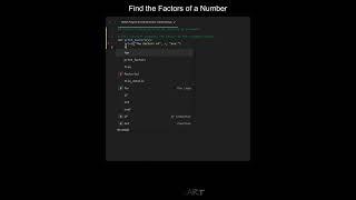 Find the Factors of a Number in Python | Python Examples | Python Coding Tutorial