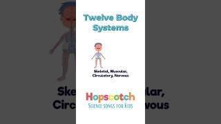 Twelve Body Systems- Science Songs for Kids #hopscotchsongs #learnwithme #anatomy #kidssong #learn