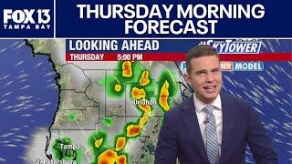 Tampa weather | Thursday forecast