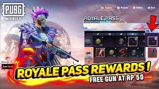 PUBG MOBILE SEASON 14 ROYALE PASS REWARDS 1 - 100 | FREE PASS EMOTE, GUN AT RP 50 ! VEHICLE  IN RP ?