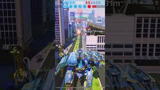 new Bersagliere titan trick shot war robots Update 10.2 #shorts #warrobots