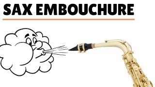 How To Blow Your Sax (Embouchure). Beginner Saxophone Lesson